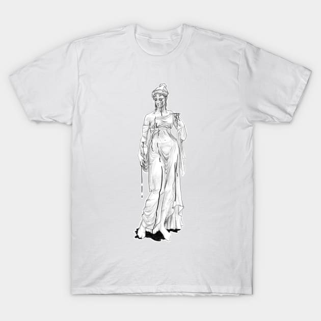 Statue T-Shirt by arttavern